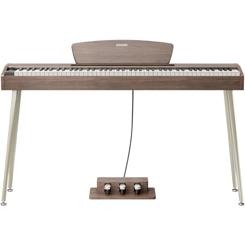 Donner-DHP-100-Pro-el-klaver-valnoed-www.guitaristen.dk