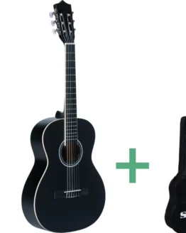 Sant-Guitars-CJ-36-SBK-spansk-boerne-guitar-sort-www.guitaristen.dk