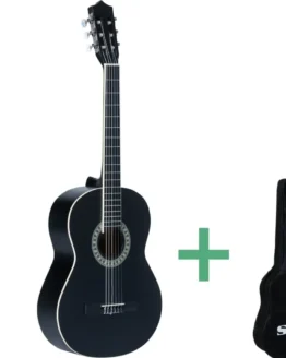 Sant-Guitars-CL-50-SBK-spansk-guitar-sort-www.guitaristen.dk